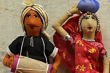 Gudiya - Jhabua Handmade Fabric Doll (Bhil) - K