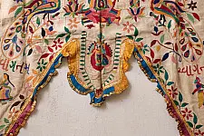 Treasure Trove ~ Rabari Embroidery - Kutchi Cotton Old Door Toran