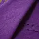 handloom begampuri pure cotton saree in bright purple with mustard yellow pinstripes and pink-red woven temple borders