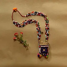 FolkLove | Handmade Tribal Embroidered Necklace