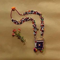 FolkLove | Handmade Tribal Embroidered Necklace