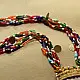  Handmade Tribal Embroidered Necklace
