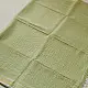 handloom pure cotton saree in subtle pista green featuring delicate fine stripes woven golden zari border and soft beige handcrafted tassels