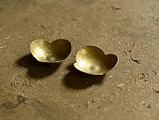 Ahar ✽ Brass Rose Shape Diya (Set of Two) Ahar ✽ Brass Rose Shape Diya (Set of Two)