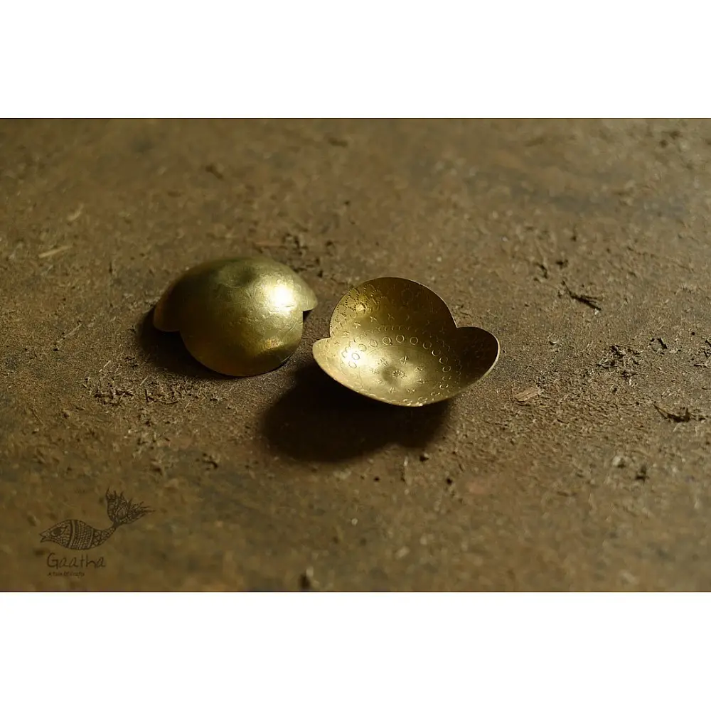 handmade brass diya