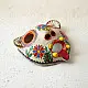 shop Madhubani Hand Painted Paper Mache Wall Handing - - Nazar Battu Mask