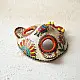 shop Madhubani Hand Painted Paper Mache Wall Handing - - Nazar Battu Mask