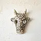 shop Madhubani Hand Painted Paper Mache Wall Handing - Cow Mask