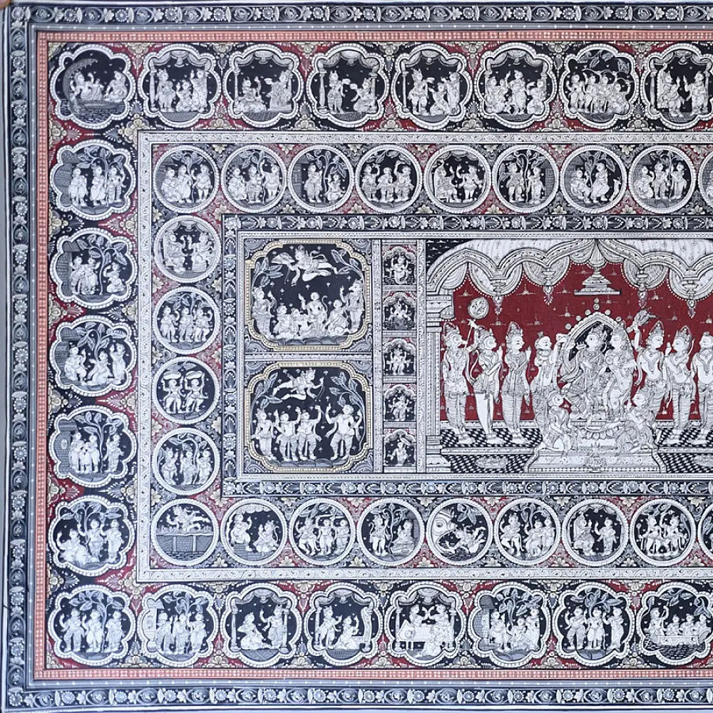 shop Pattachitra Traditional Natural Color Painting ~ Ramayana Story
