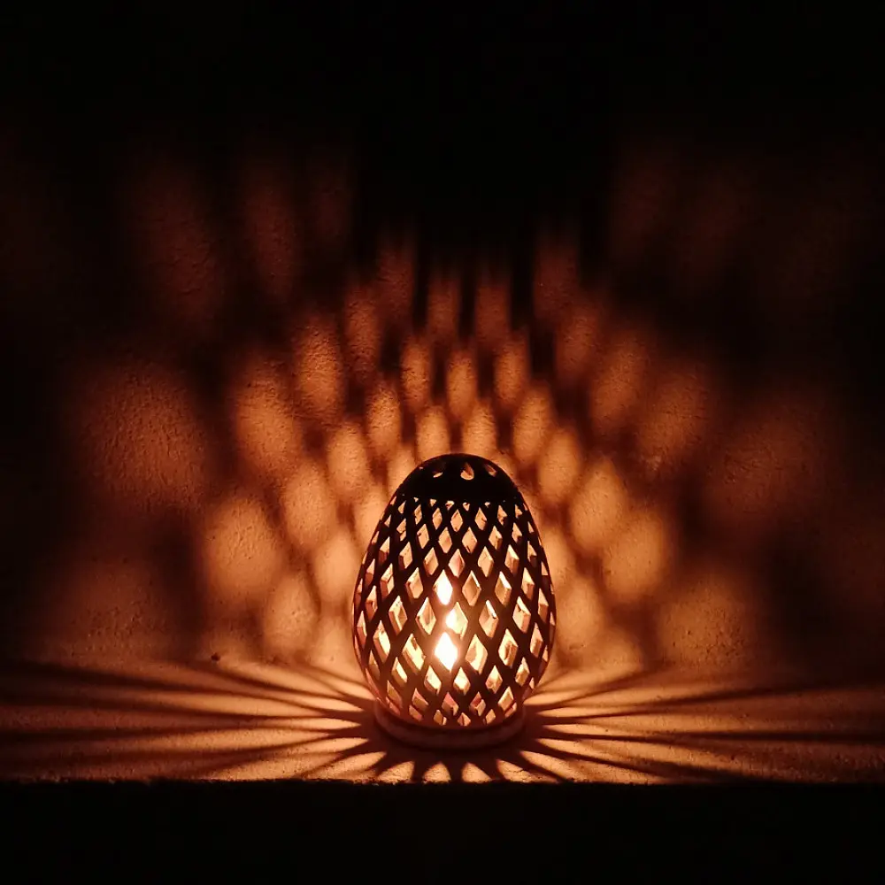 Shop Terracotta Pottery Art - Egg T Light Holder