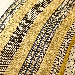 Indigenous Impressions ❣ Bagru Block Printed Cotton Saree - B