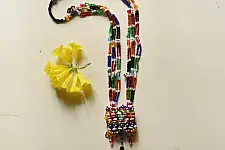 Folk Love ~ Kutchi Embroidered Necklace 