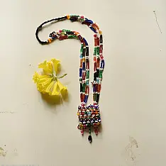 Folk Love ~ Kutchi Embroidered Necklace 