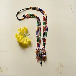 Folk Love ~ Kutchi Embroidered Necklace 