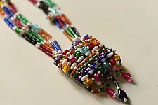 Folk Love ~ Kutchi Embroidered Necklace 