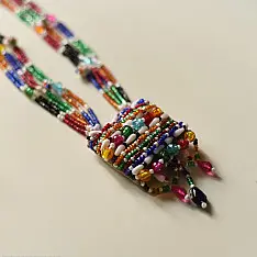 Folk Love ~ Kutchi Embroidered Necklace 