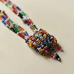 Folk Love ~ Kutchi Embroidered Necklace 