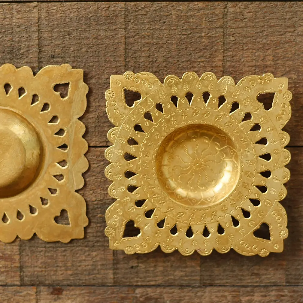 shop Pure Brass Handmade T-Light Holder