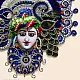 shop Handmade Paper Mache Chhau Mask - Krishna
