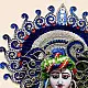 shop Handmade Paper Mache Chhau Mask - Krishna