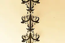 Ahou | Wrought Iron ~  Wall Hanging Lamp