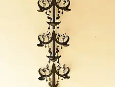 Ahou | Wrought Iron ~  Wall Hanging Lamp