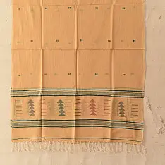 Aamaya . आमाया | Soft Cotton Stole - Handloom Jamdani
