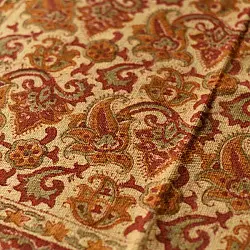 A finite infinity ❧ Kalamkari Natural Color Dhurrie ( 5 X 3 Feet )