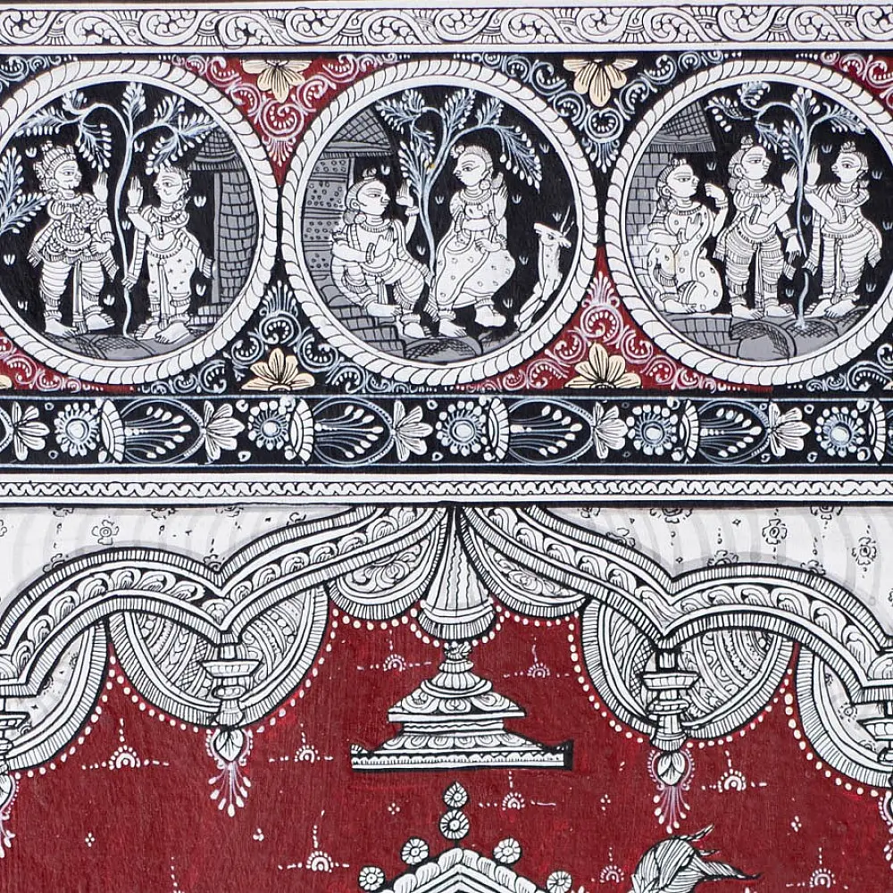 shop Pattachitra Traditional Natural Color Painting ~ Ramayana Story
