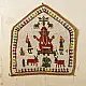 Saurashtra Beadwork Old & Antique Wall Hanging  - Ganeshji