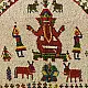 Saurashtra Beadwork Old & Antique Wall Hanging  - Ganeshji