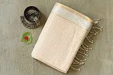 कमला | Handloom Cotton Zari Saree | Moti
