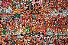 Tholu Bommalata ✪ Leather Painting ✪ Prahallada Painting