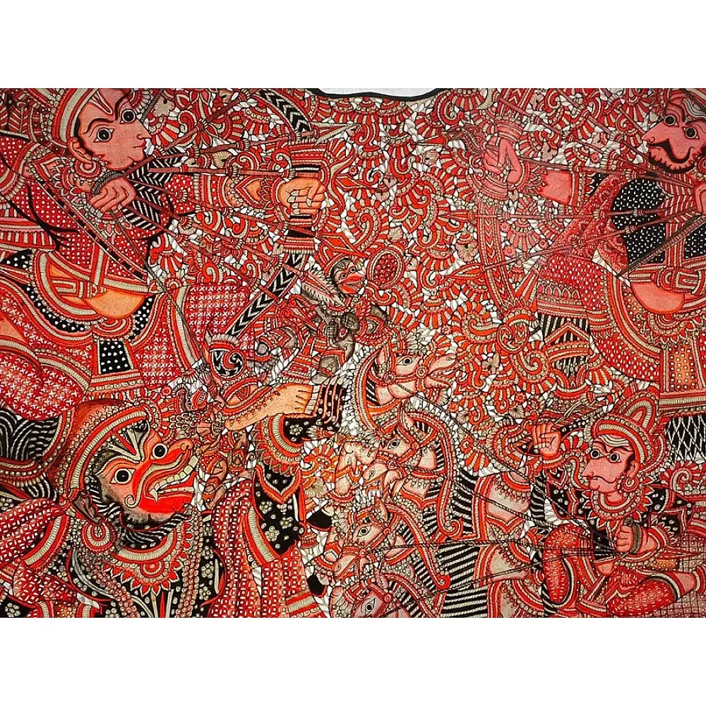 Tholu Bommalata ✪ Leather Painting ✪ Ramayanam Painting