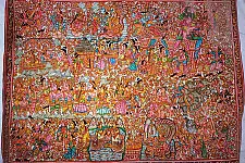 Tholu Bommalata ✪ Leather Painting ✪ Bhaktha Prahalada Painting