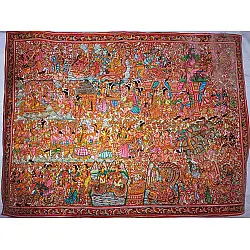 Tholu Bommalata ✪ Leather Painting ✪ Bhaktha Prahalada Painting