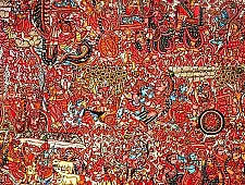Tholu Bommalata ✪ Leather Painting ✪ Sri Krishna Leela Painting  
