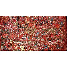 Tholu Bommalata ✪ Leather Painting ✪ Sri Krishna Leela Painting  