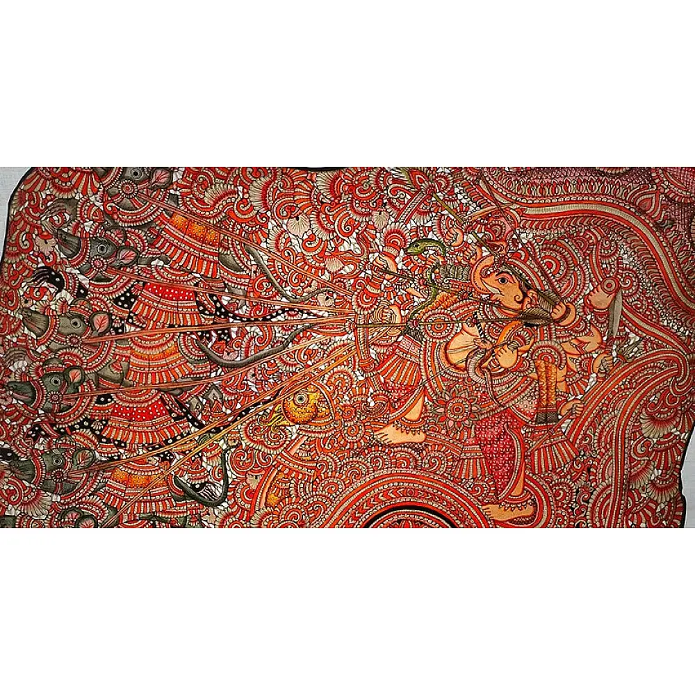 Tholu Bommalata ✪ Leather Painting ✪ Vignesha Painting