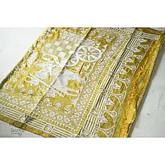 Madhumalti | Kantha Embroidery ~ Silk Saree 