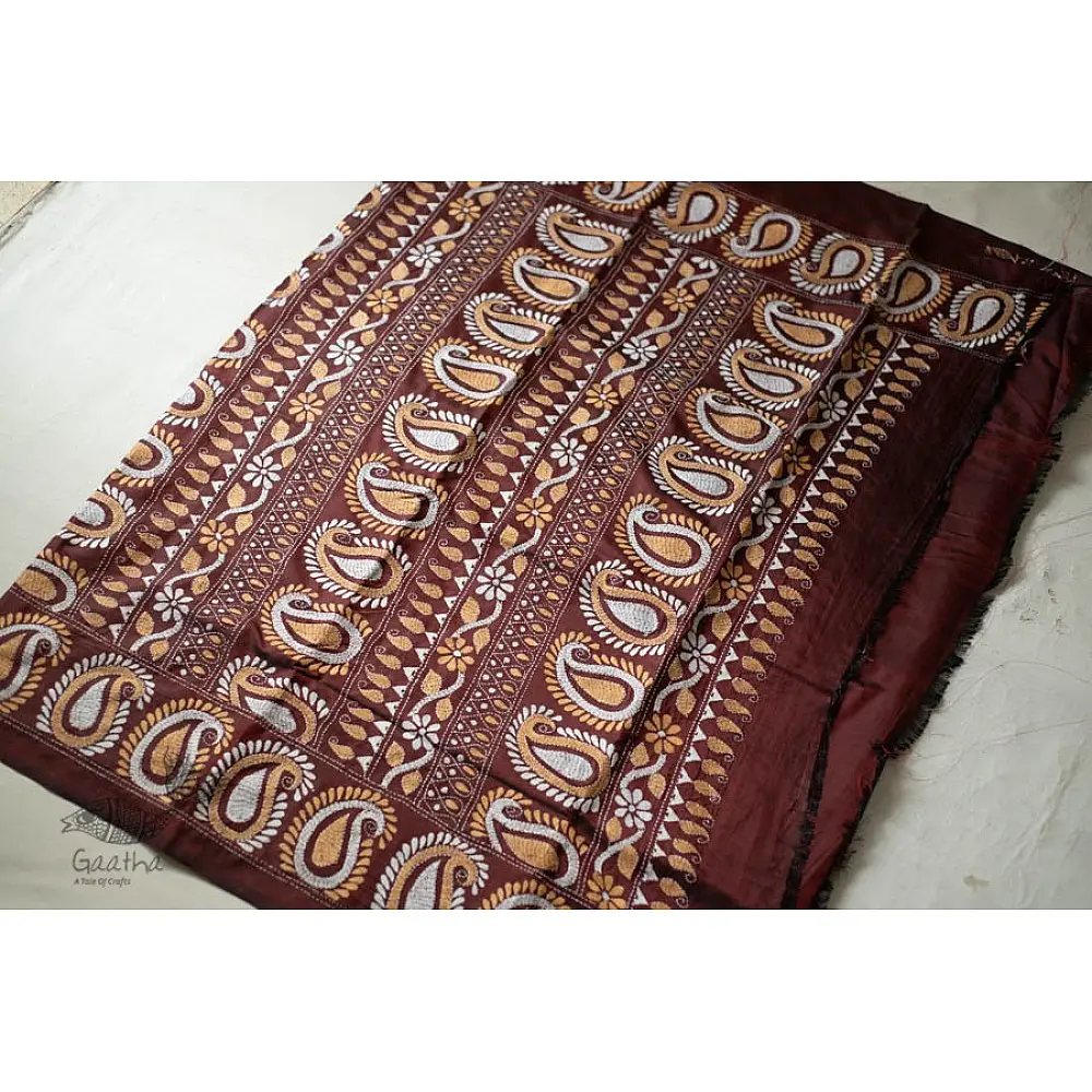 shop Kantha Silk Saree