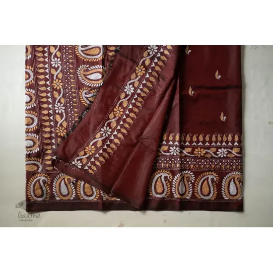 shop Kantha Silk Saree