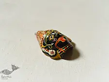 Pattachitra Mask | Hand painted Paper Mache ~ Kaali Face