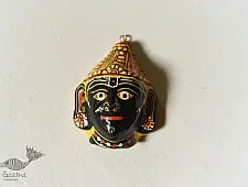 Pattachitra Mask | Hand painted Paper Mache ~ God Shani