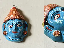 Pattachitra Mask | Hand painted ~ Ram Face