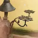 Antique from Khajuraho Brass - Elephant - Diya Stand