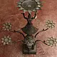 Antique from Khajuraho Brass - Elephant - Diya Stand
