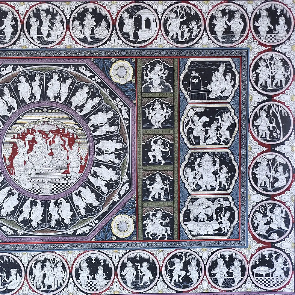 shop Traditional patachitra Painting ~ Shri Ram Story