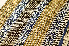 Indigenous Impressions ❣ Bagru Block Printed Cotton Saree - C