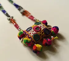 Folk Love ~ Banjara Bead Necklace - Embroidered
